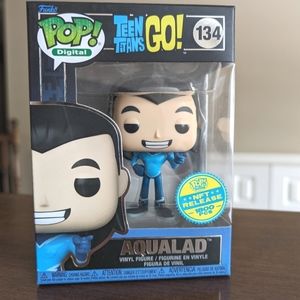 Funko Pop NFT Aqualad 134 Teen Titans Go! Limited 1800 piece release